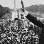 Martin Luther King lors de son célèbre discours à Washington, DC, le 28 août 1963.
