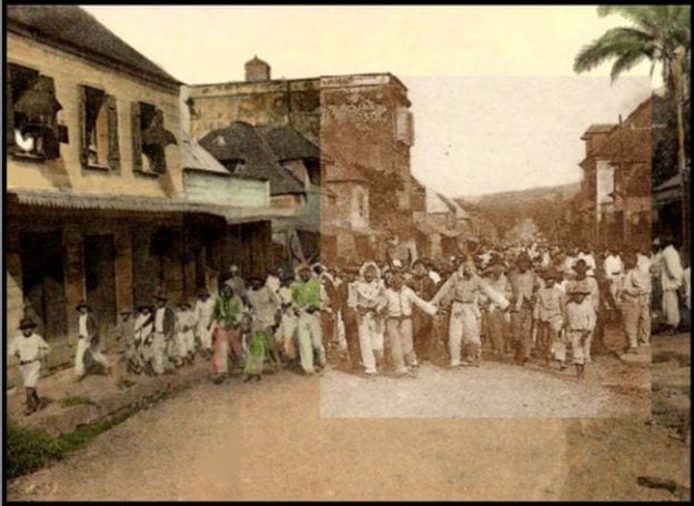 La mascarade, défilé de carnaval, du côté du Butor.